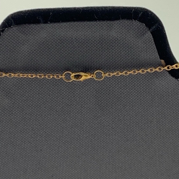 Caged Crystals Glass Geometric Modern Necklace WOW - Picture 4 of 5